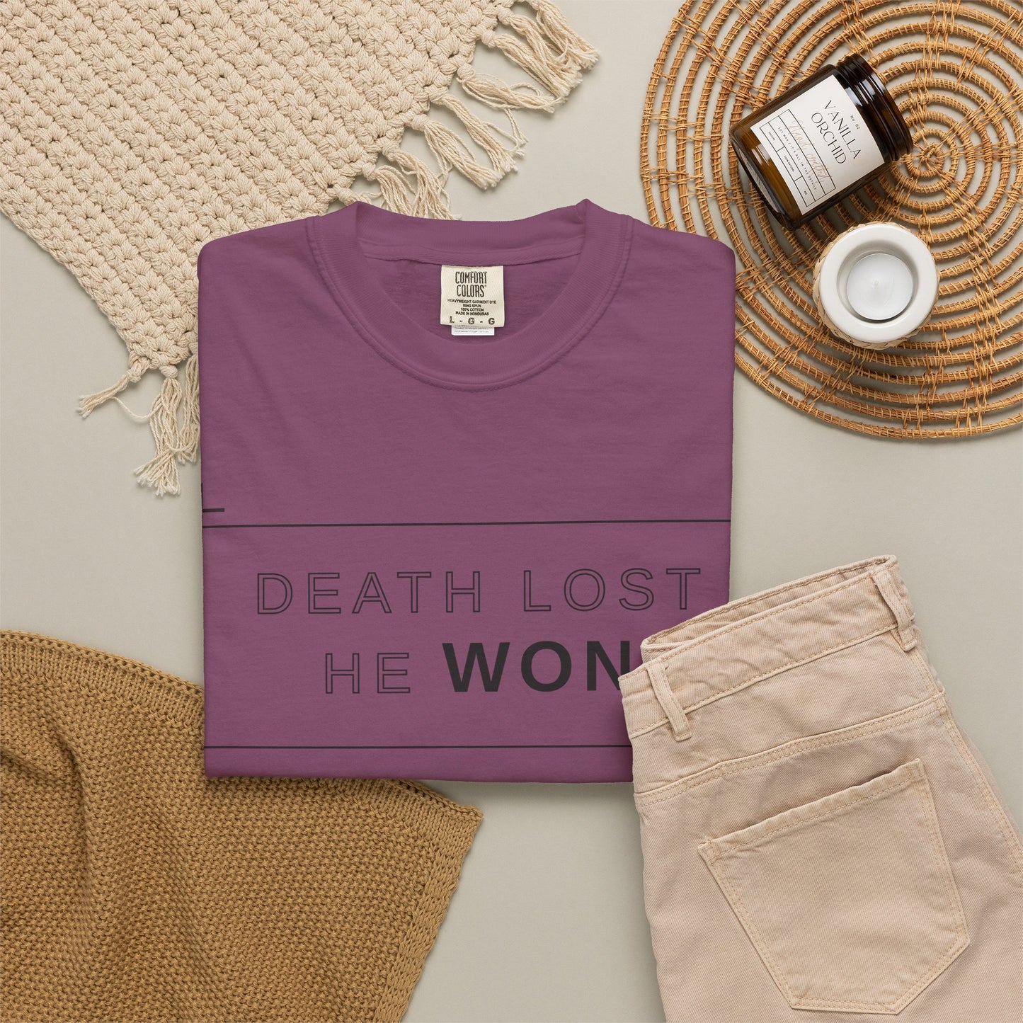 Death Lost, He Won Tee