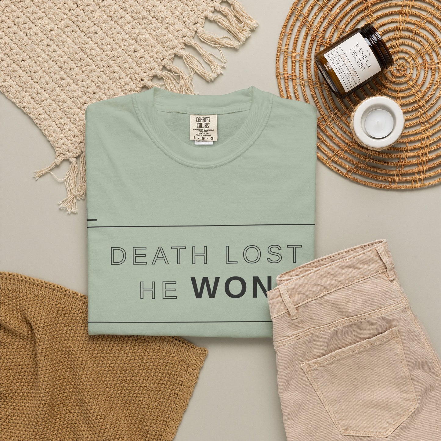Death Lost, He Won Tee