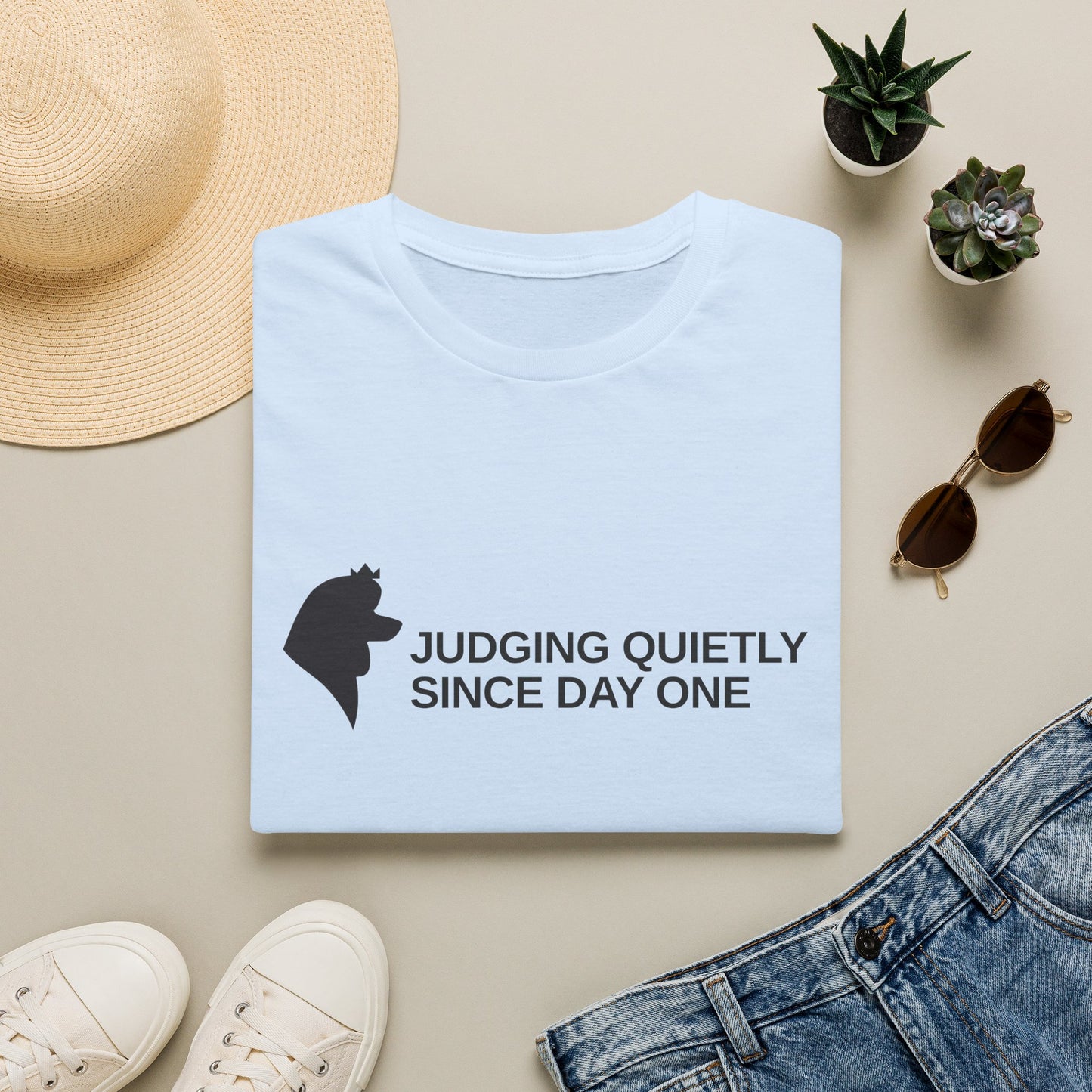Judging Quietly Tee