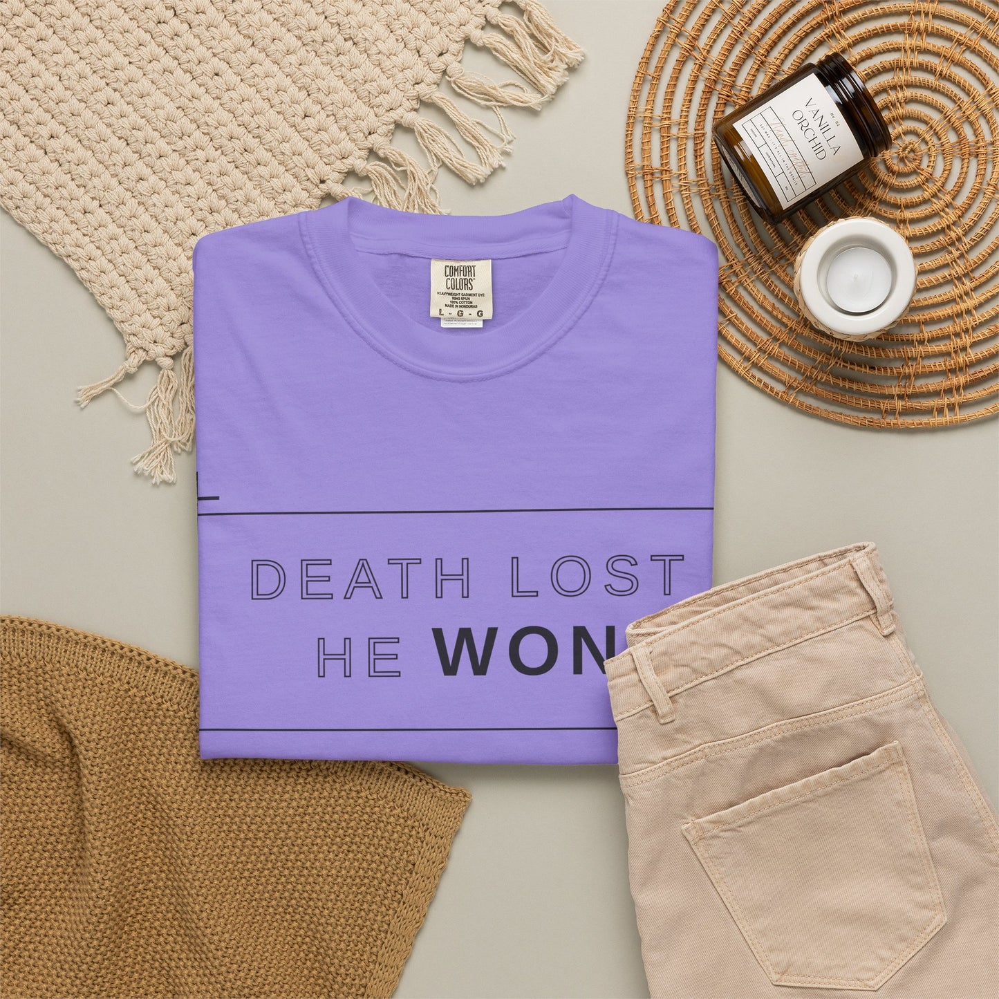 Death Lost, He Won Tee