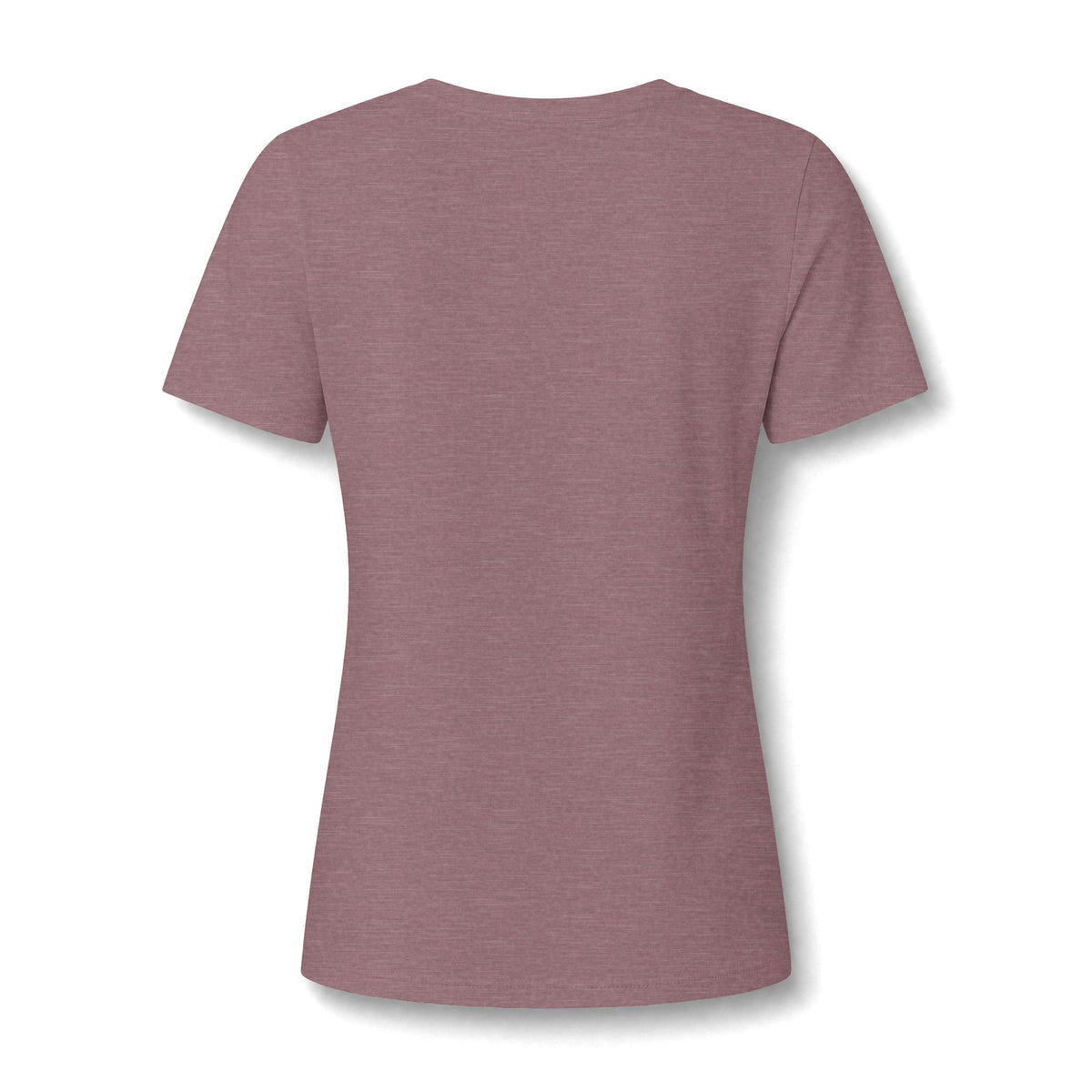 Women's Relaxed Heather CVC V-Neck Tee - product photo 12 of 28