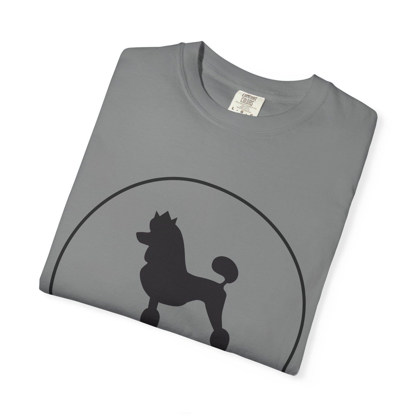 Judging Quietly Poodle Tee
