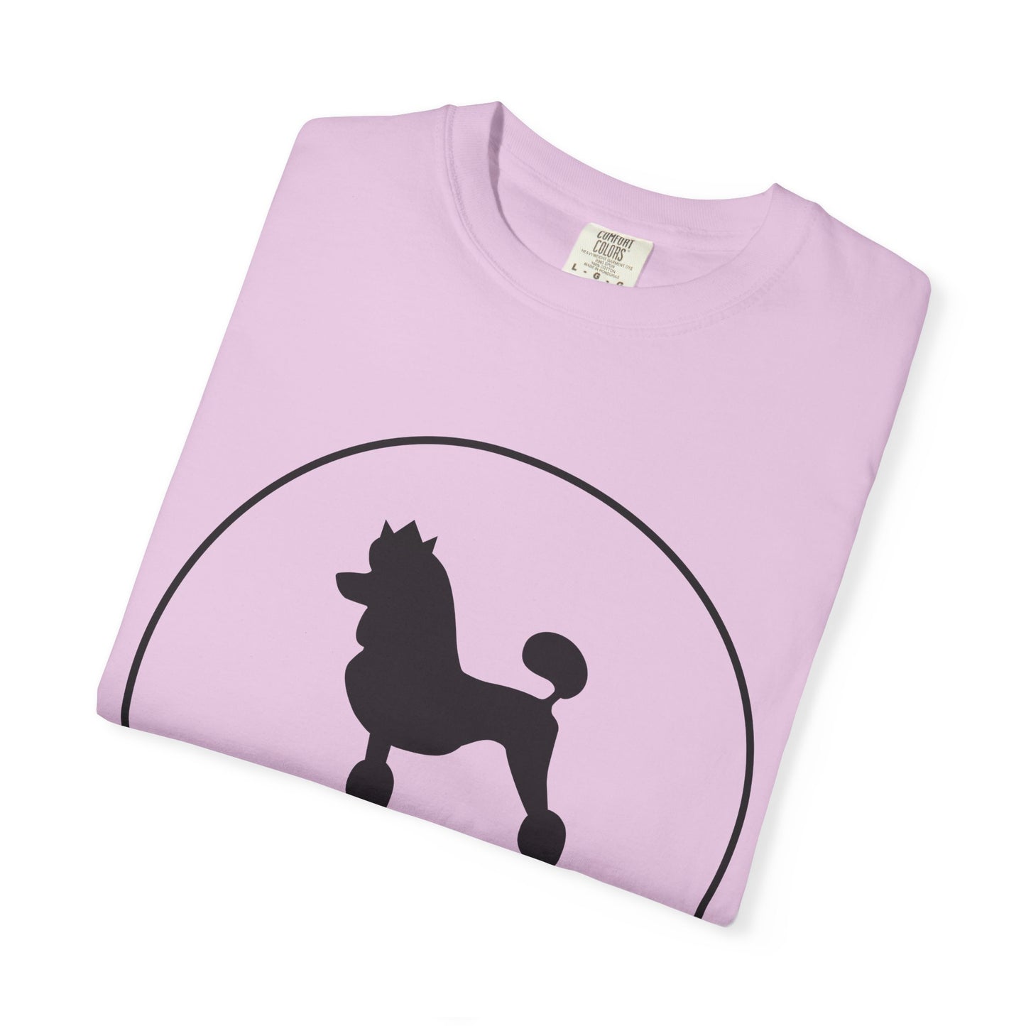 Judging Quietly Poodle Tee