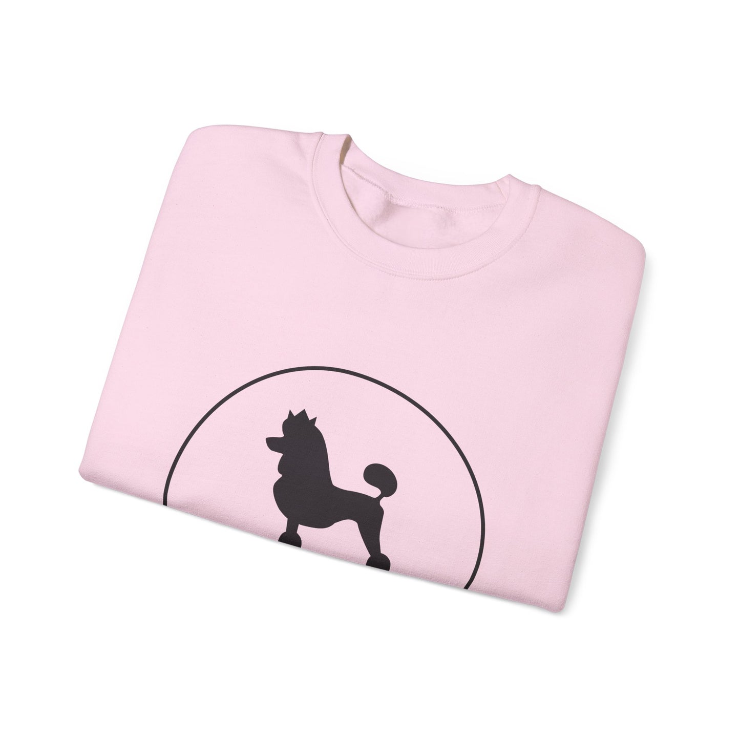 Judging Quietly Poodle Crewneck