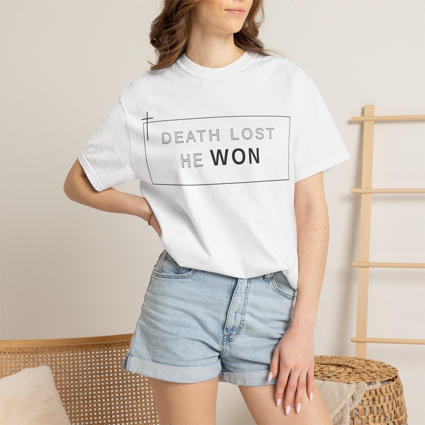 Death Lost, He Won Tee