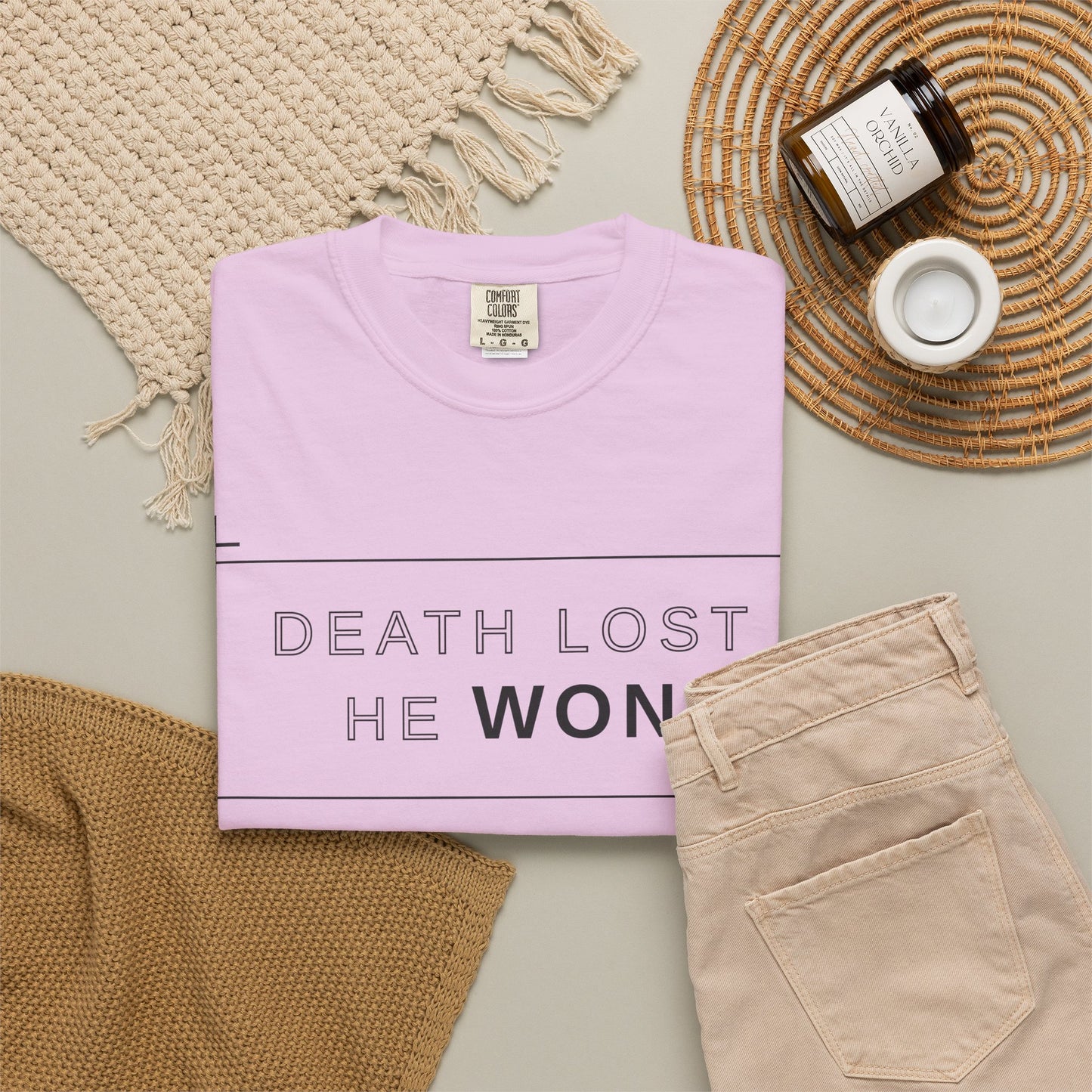 Death Lost, He Won Tee