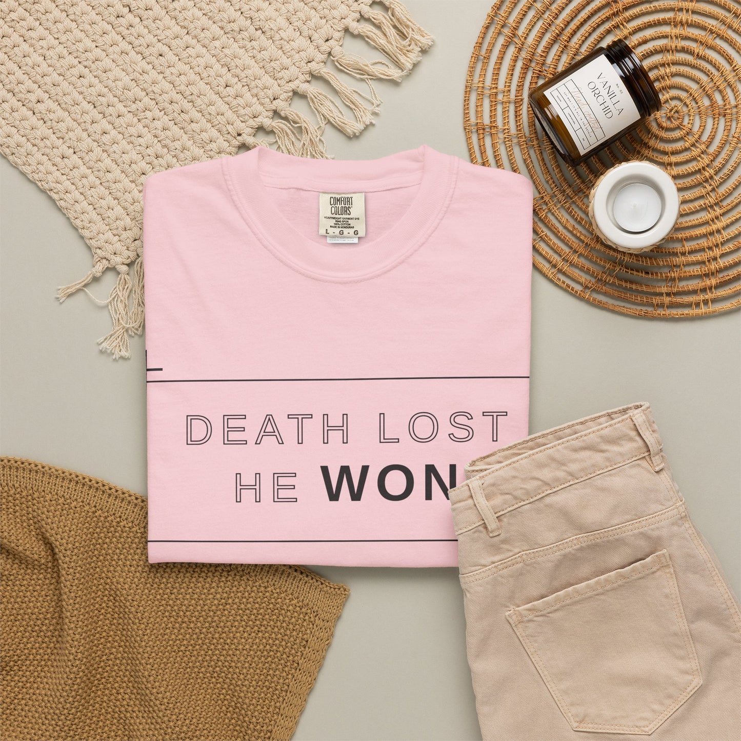 Death Lost, He Won Tee