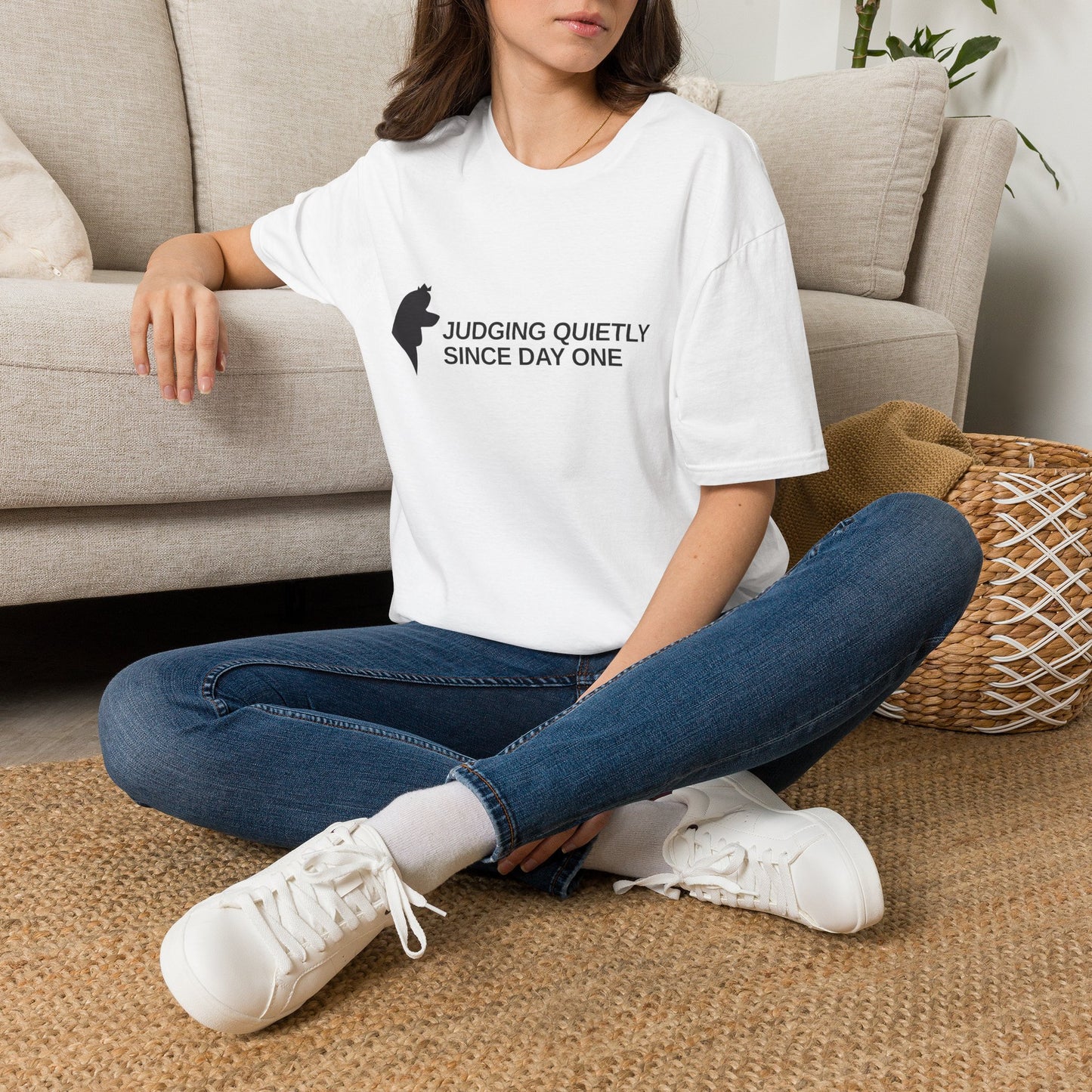 Judging Quietly Tee