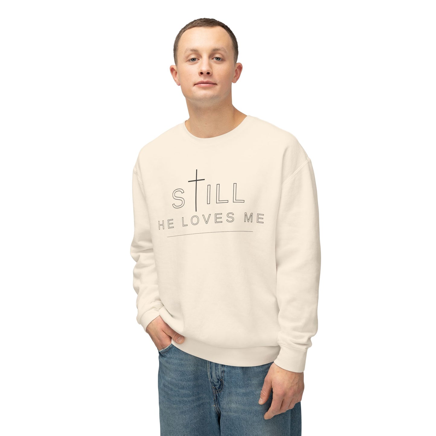 Still He Loves Me Crewneck