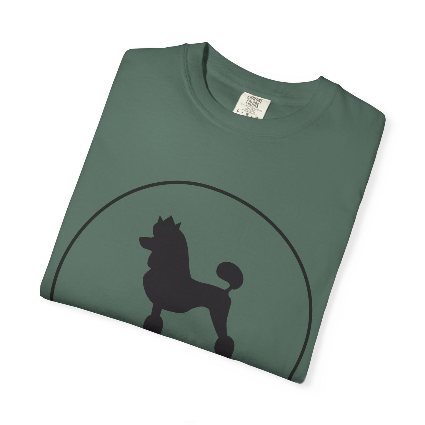 Judging Quietly Poodle Tee