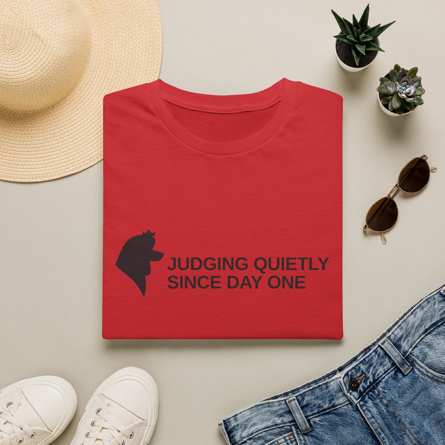 Judging Quietly Tee