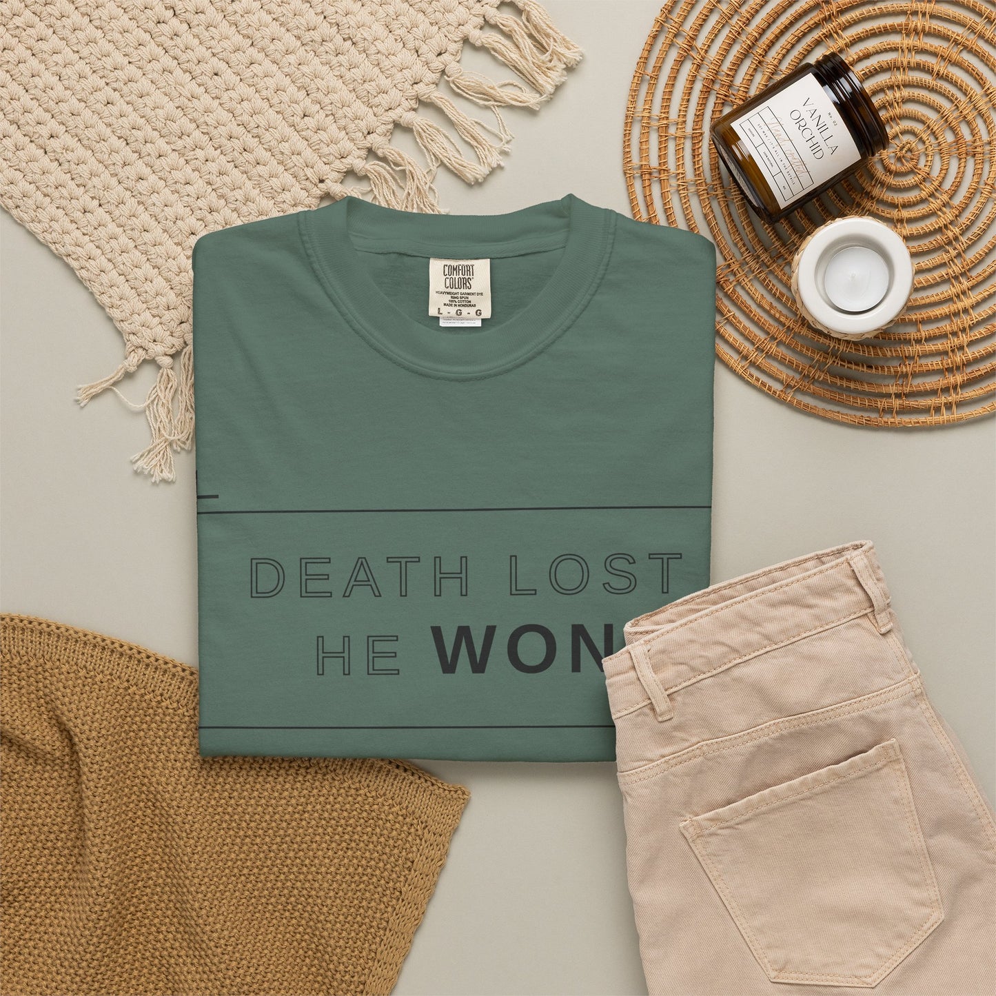 Death Lost, He Won Tee