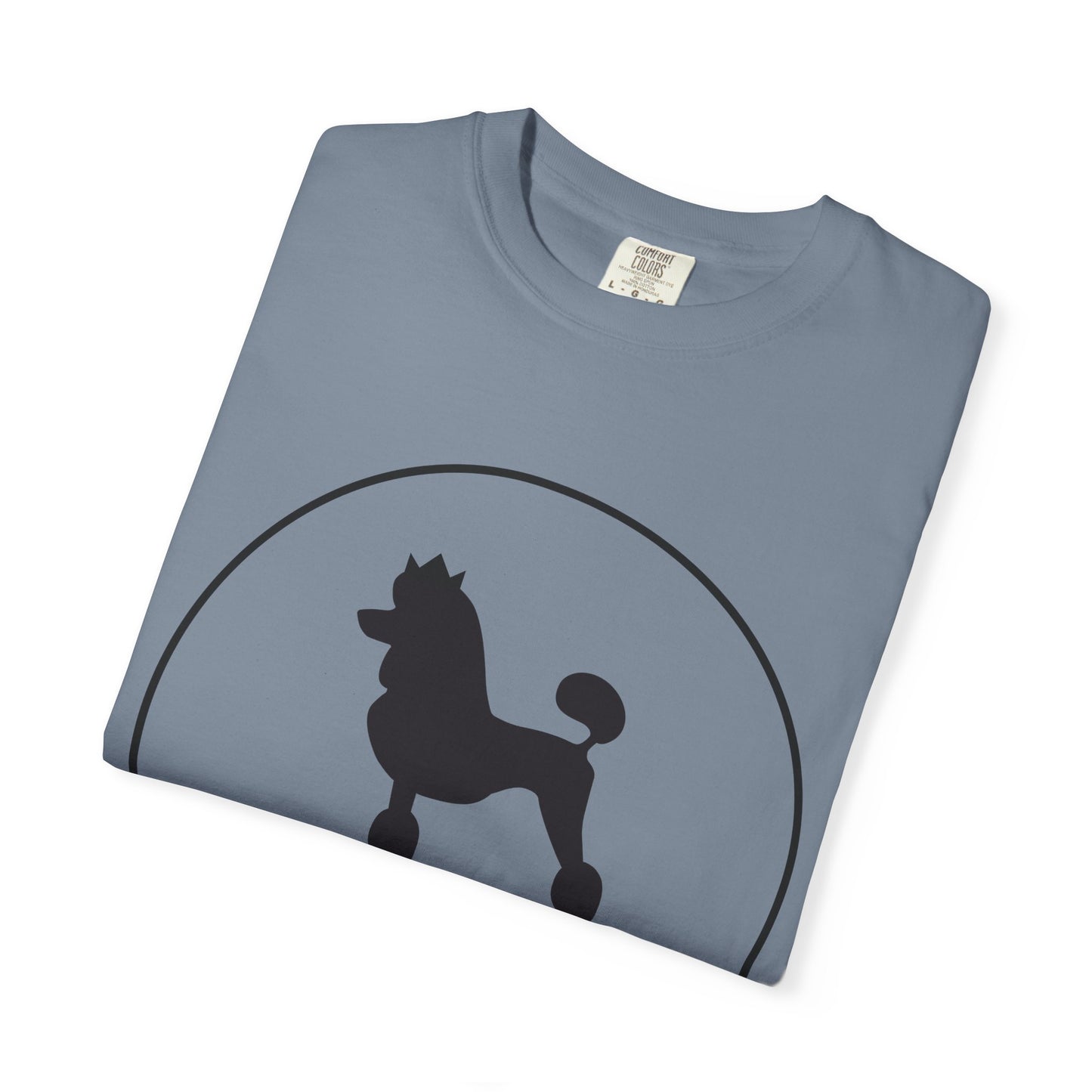 Judging Quietly Poodle Tee