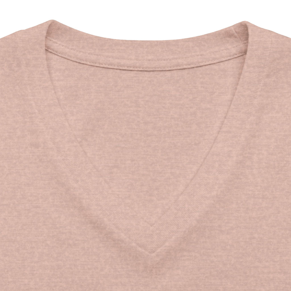 Women's Relaxed Heather CVC V-Neck Tee - product photo 4 of 28