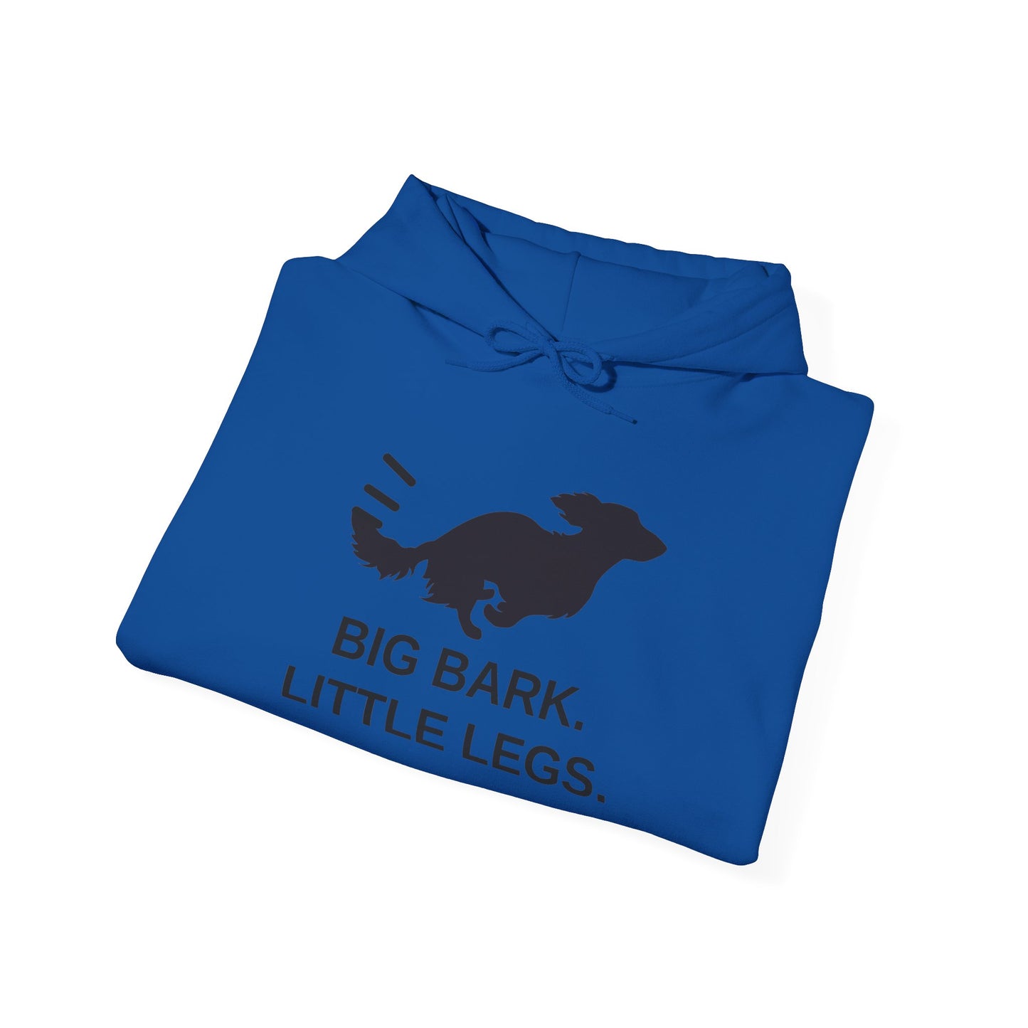 Dog Hoodie – “Big Bark. Little Legs.” Dachshund Sweatshirt