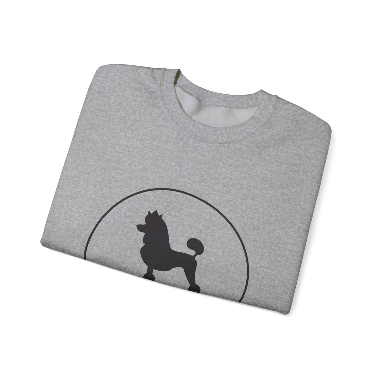 Judging Quietly Poodle Crewneck