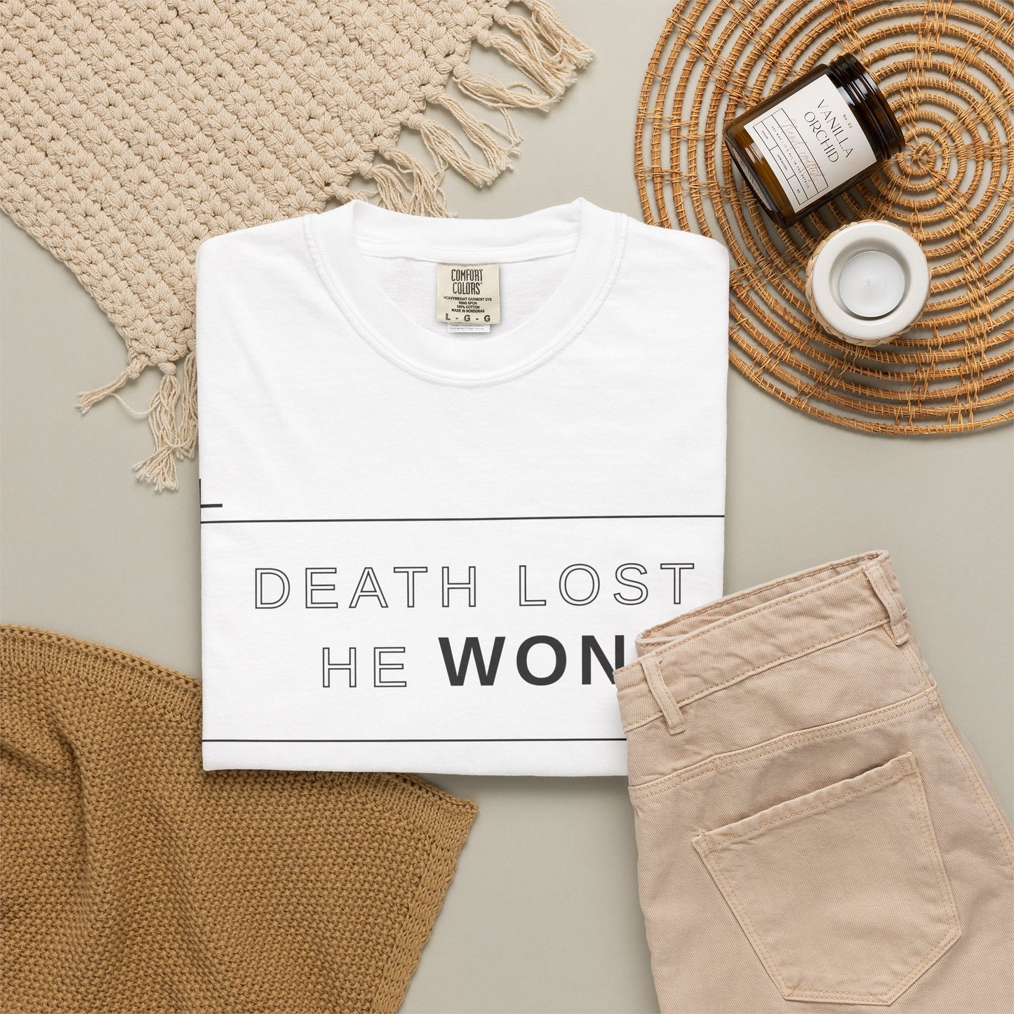 Death Lost, He Won Tee