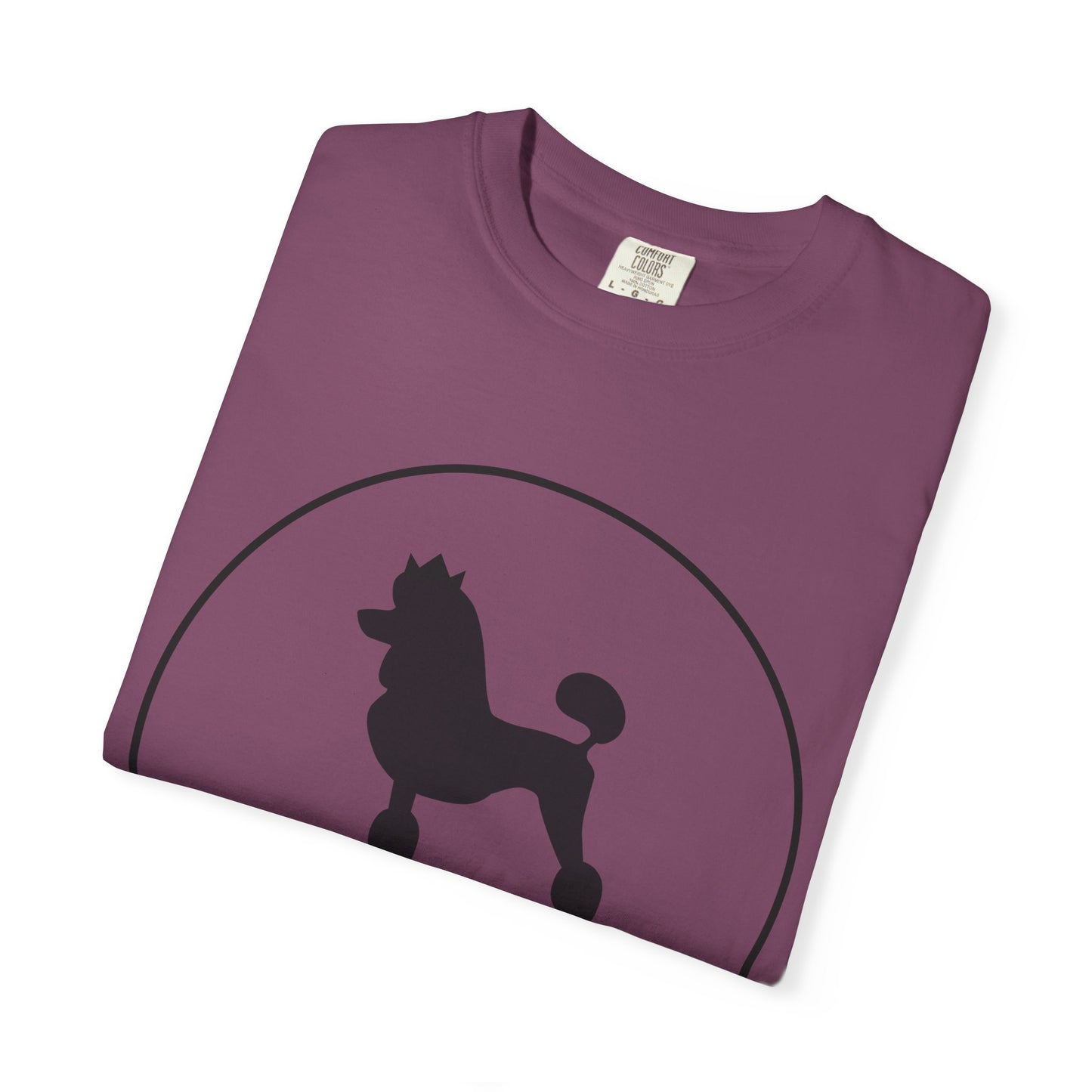 Judging Quietly Poodle Tee
