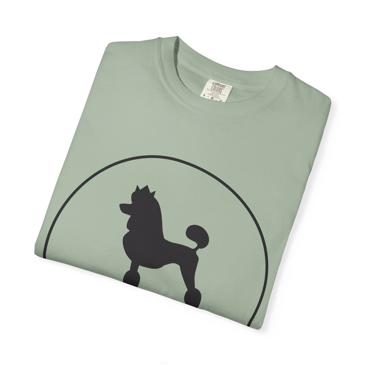 Judging Quietly Poodle Tee