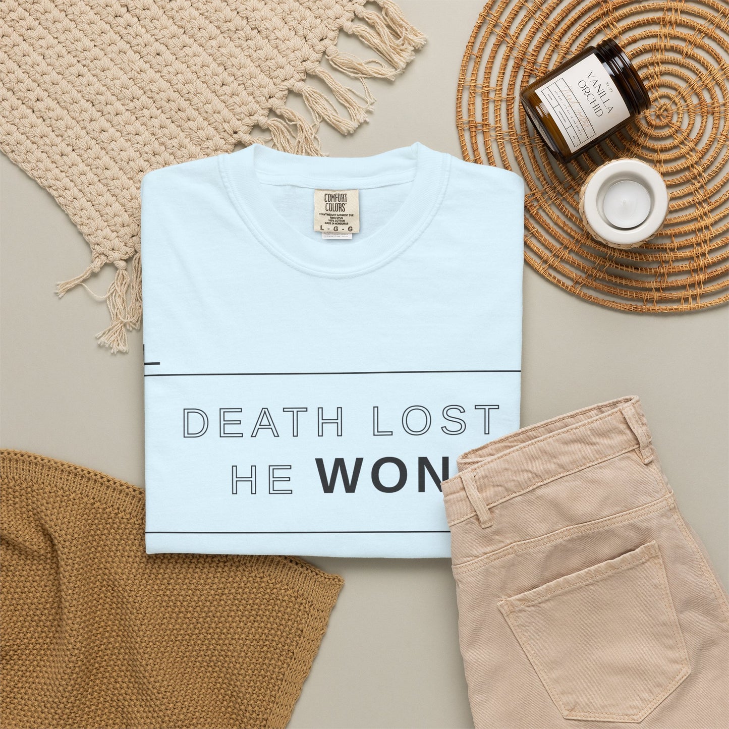 Death Lost, He Won Tee