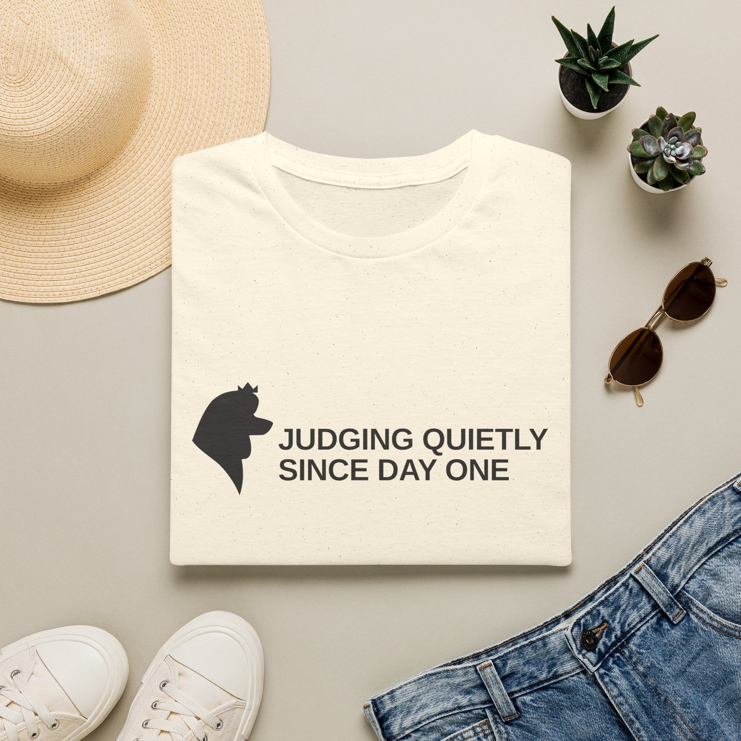 Judging Quietly Tee