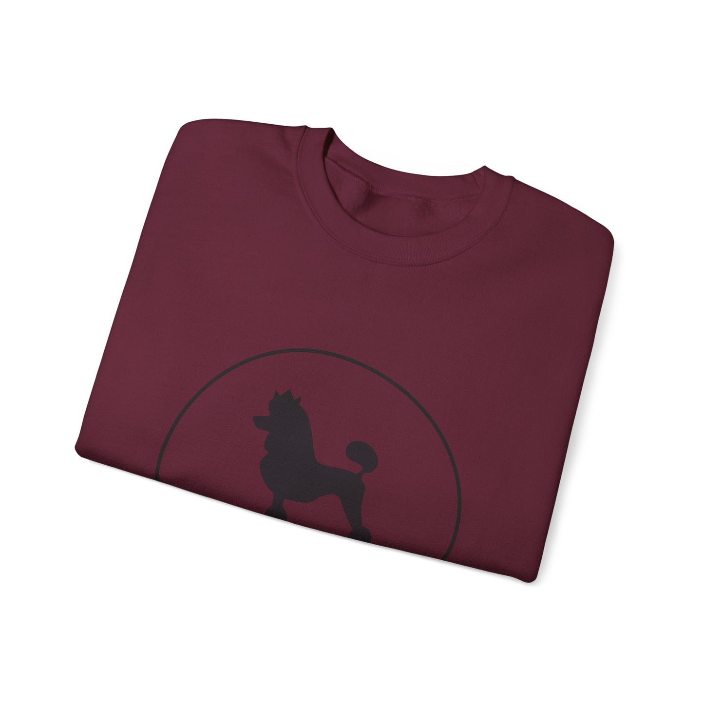 Judging Quietly Poodle Crewneck