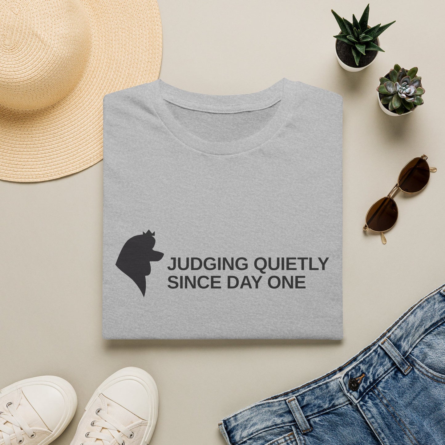 Judging Quietly Tee