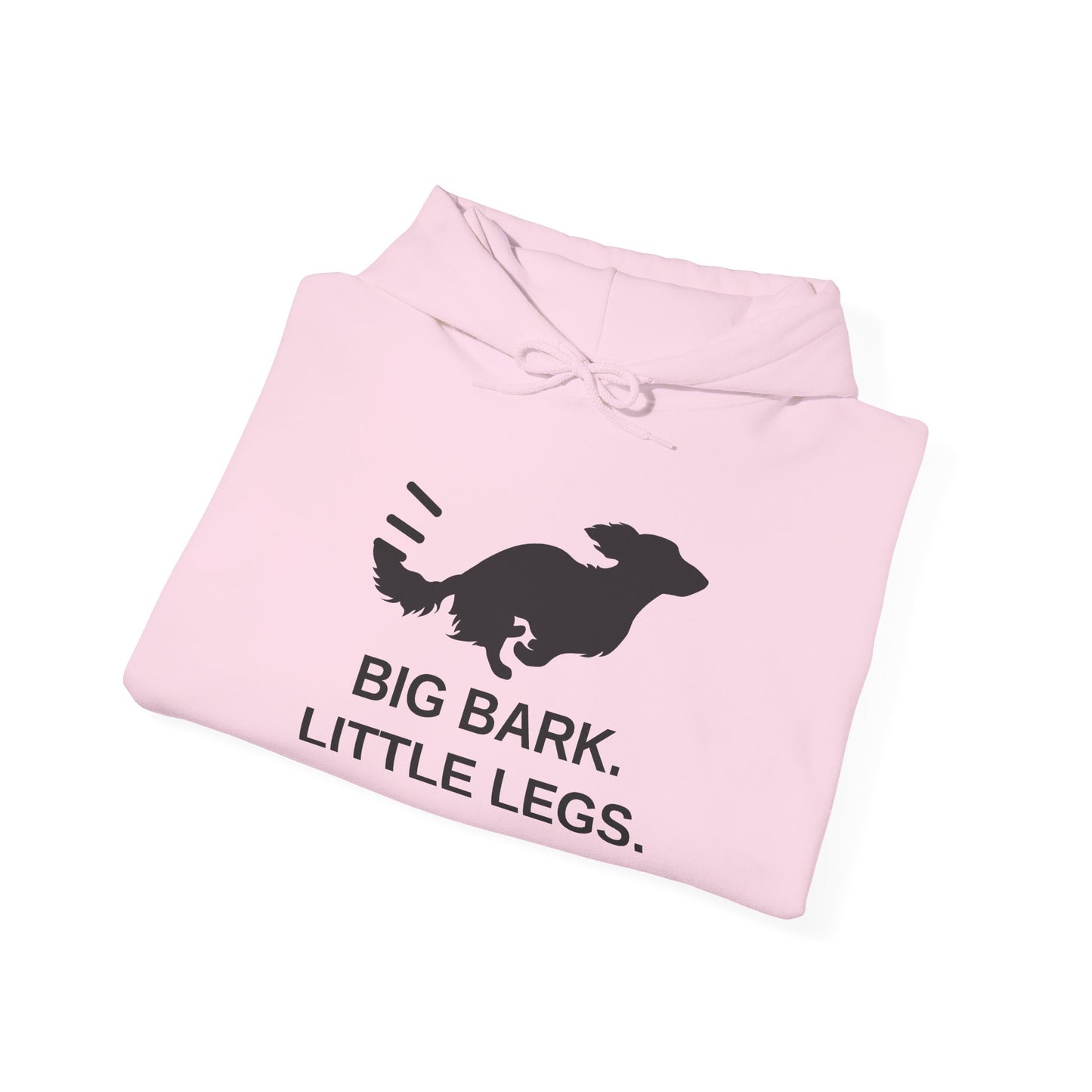 Dog Hoodie – “Big Bark. Little Legs.” Dachshund Sweatshirt