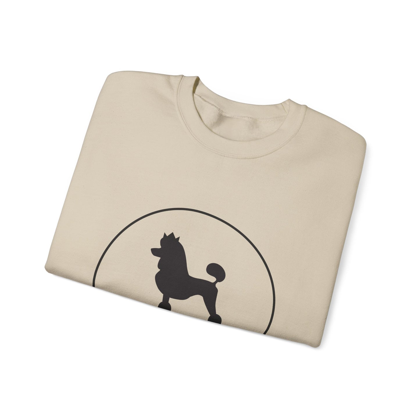 Judging Quietly Poodle Crewneck