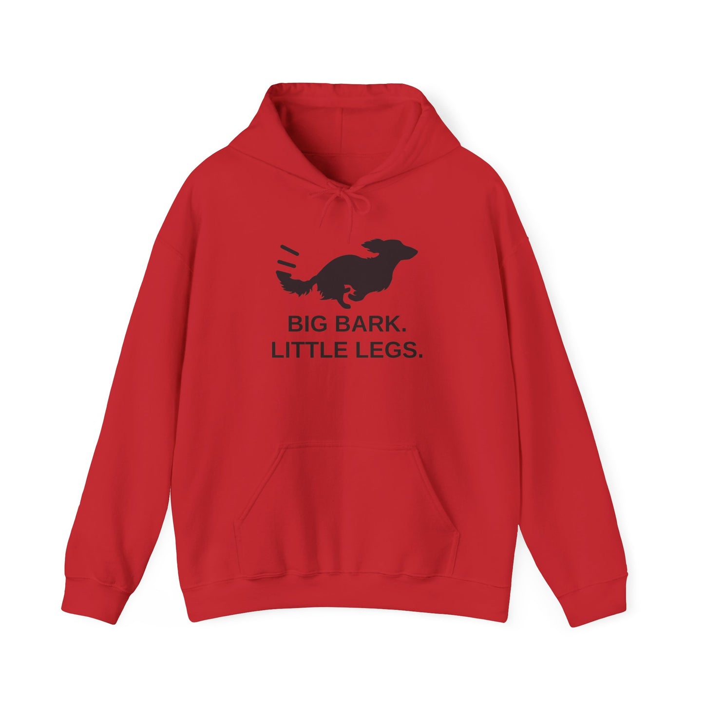 Dog Hoodie – “Big Bark. Little Legs.” Dachshund Sweatshirt