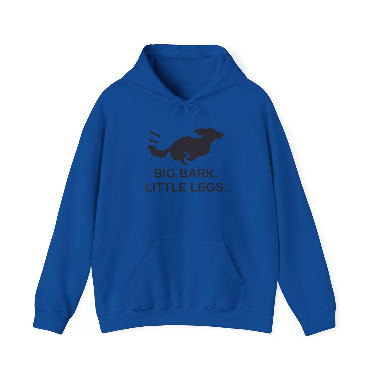 Dog Hoodie – “Big Bark. Little Legs.” Dachshund Sweatshirt