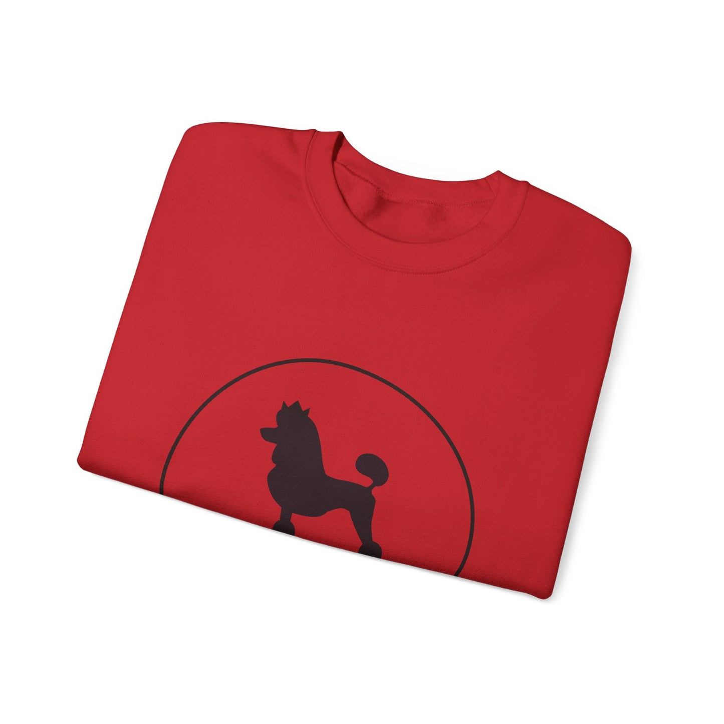 Judging Quietly Poodle Crewneck