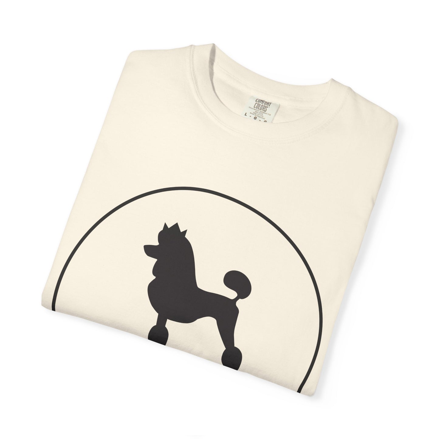 Judging Quietly Poodle Tee