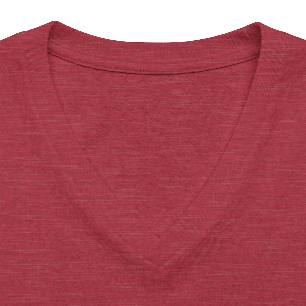 Women's Relaxed Heather CVC V-Neck Tee - product photo 7 of 28