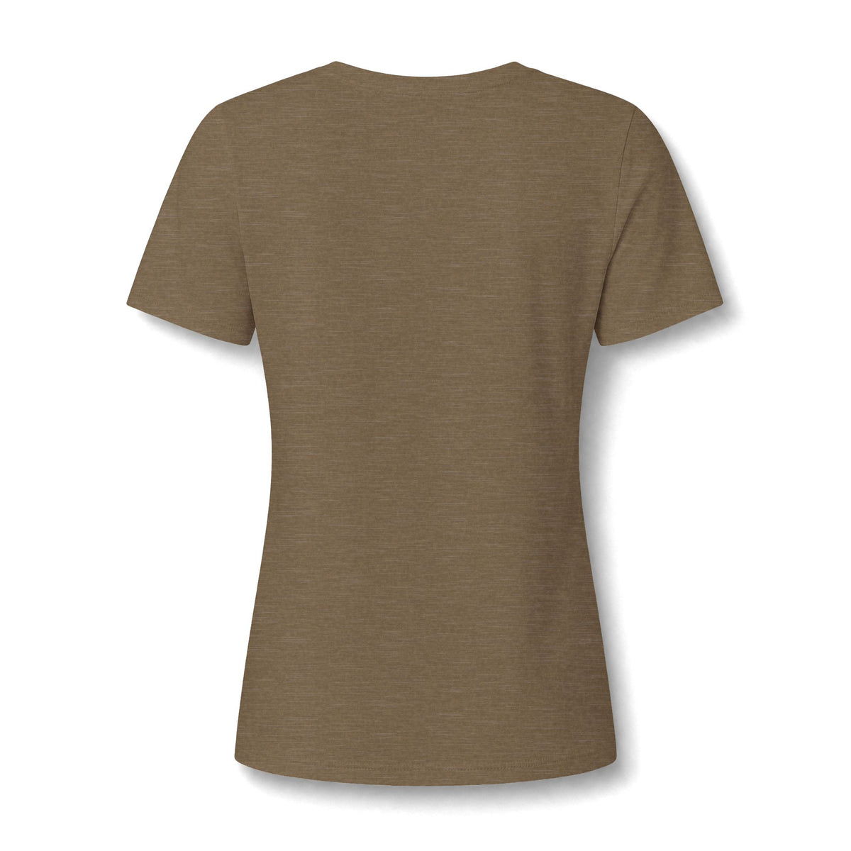 Women's Relaxed Heather CVC V-Neck Tee - product photo 21 of 28