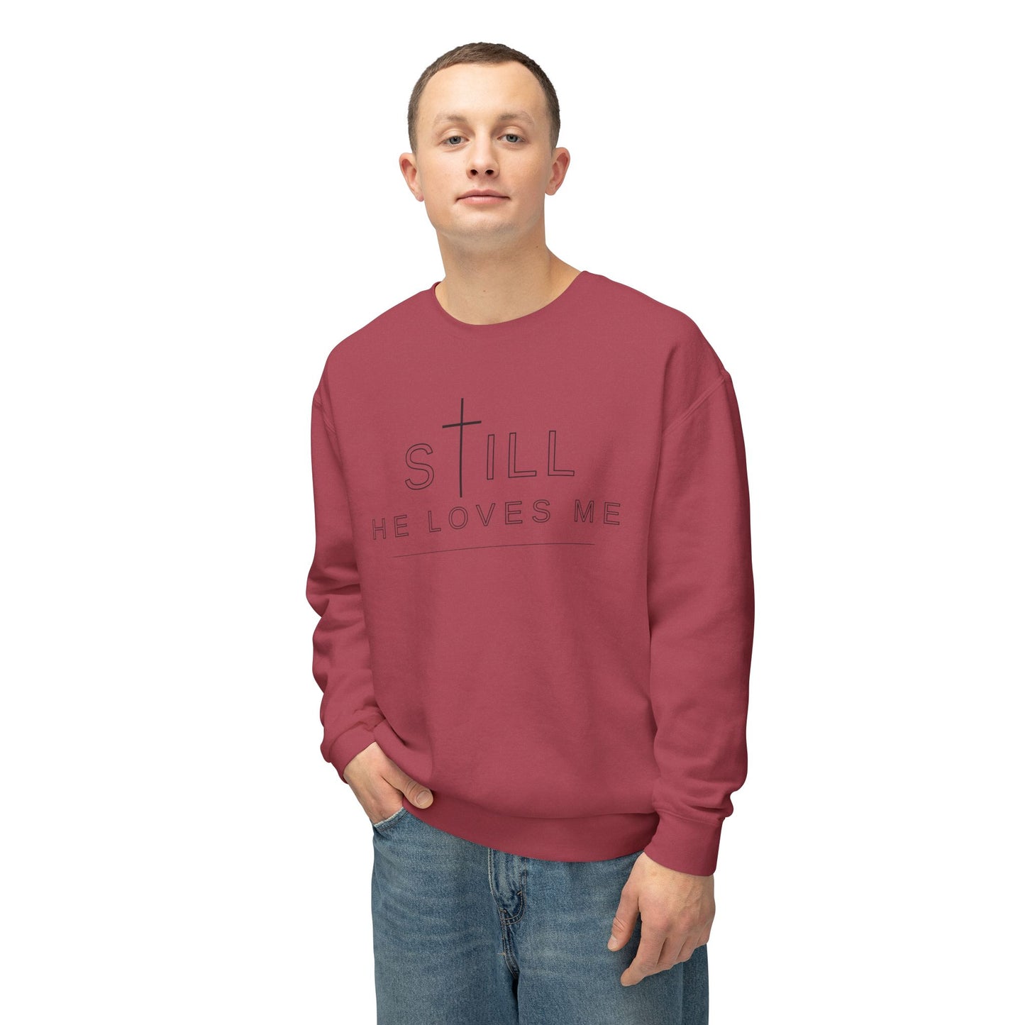 Still He Loves Me Crewneck