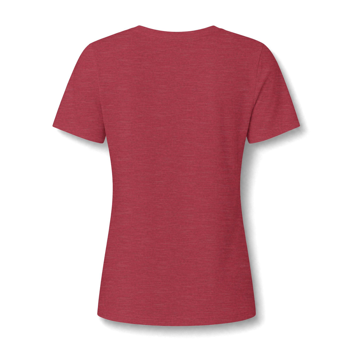 Women's Relaxed Heather CVC V-Neck Tee - product photo 27 of 28