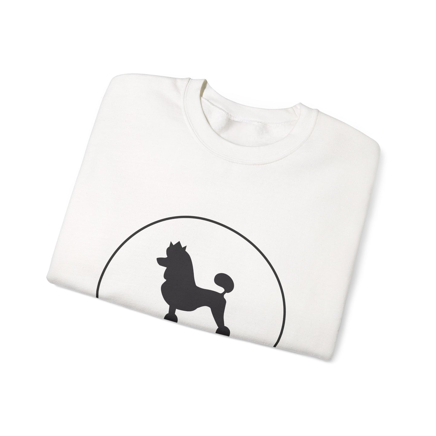 Judging Quietly Poodle Crewneck