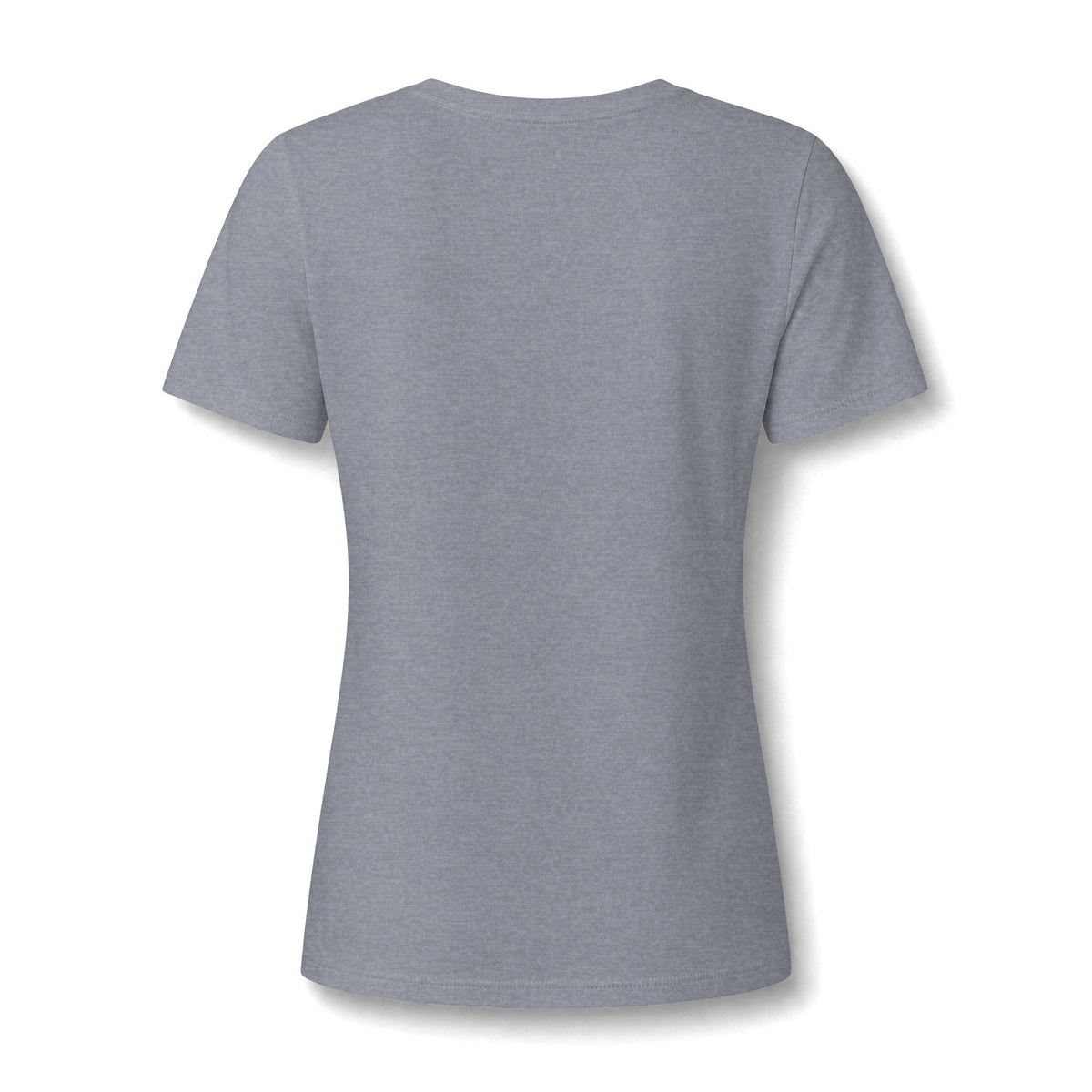 Women's Relaxed Heather CVC V-Neck Tee - product photo 24 of 28