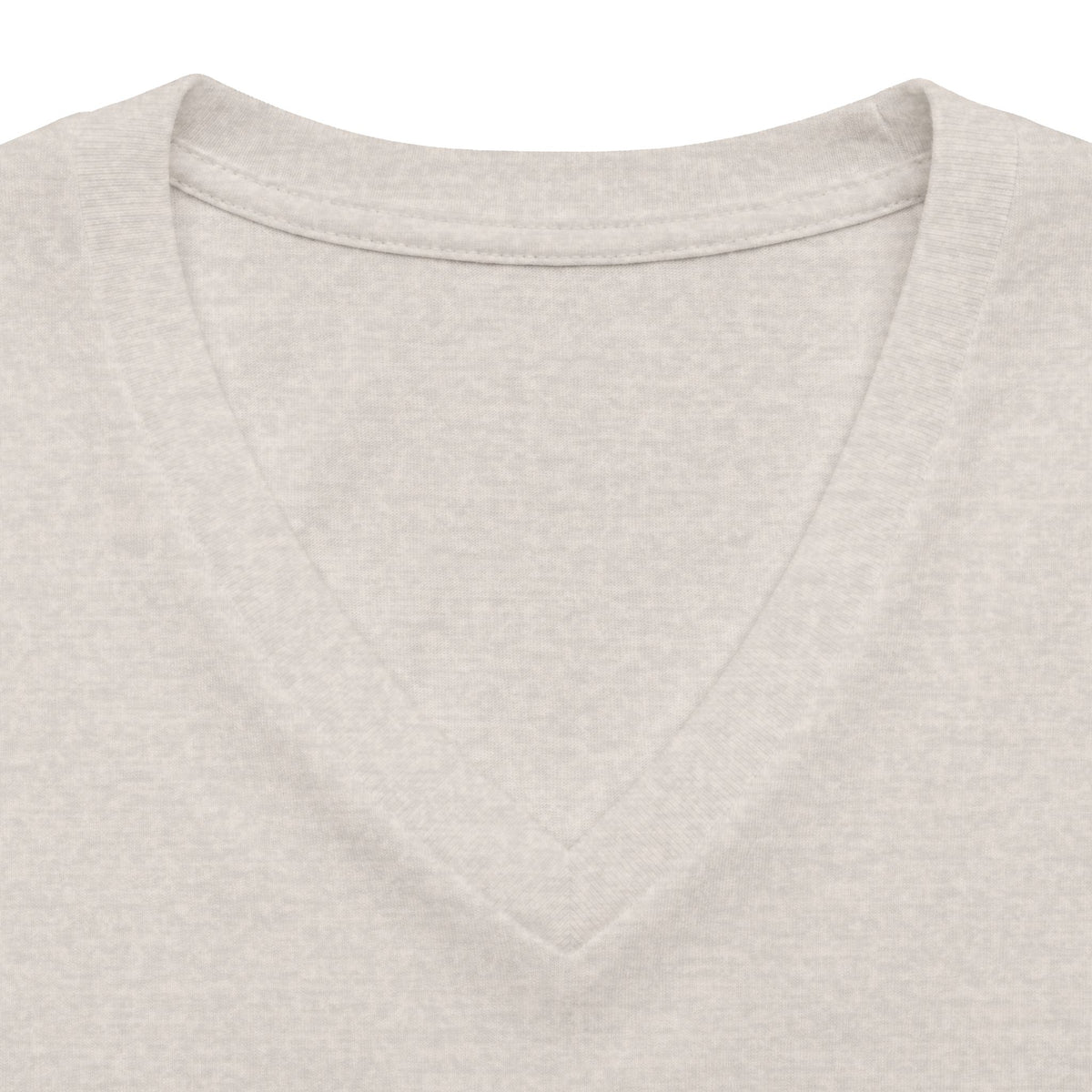 Women's Relaxed Heather CVC V-Neck Tee - product photo 3 of 28