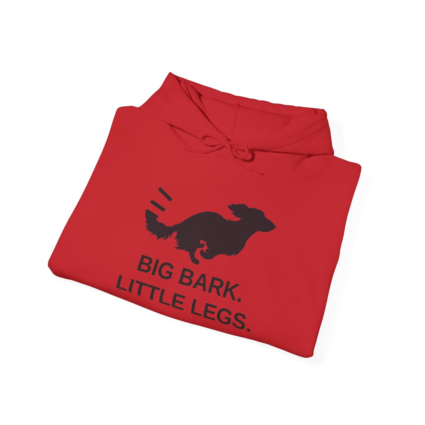 Dog Hoodie – “Big Bark. Little Legs.” Dachshund Sweatshirt