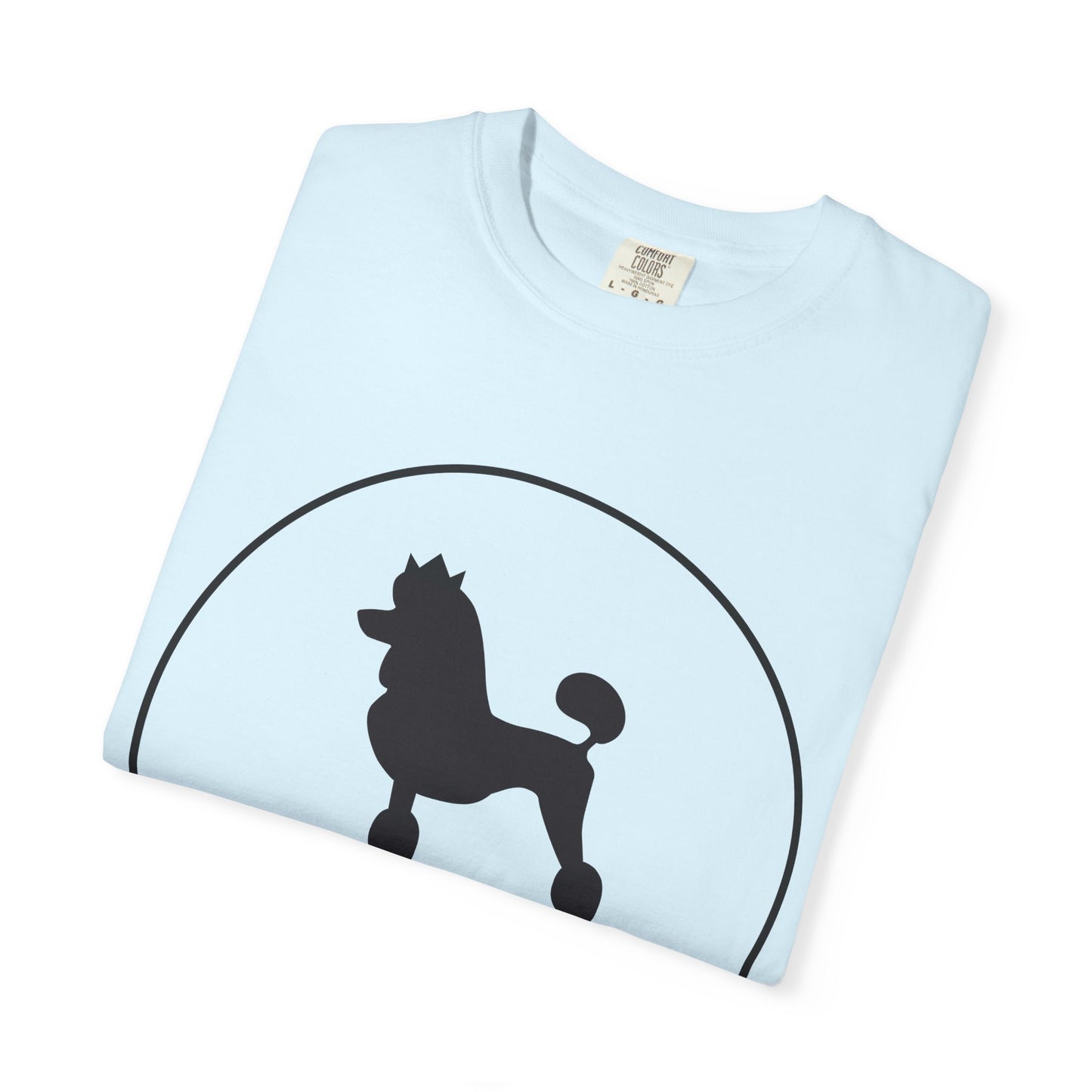 Judging Quietly Poodle Tee