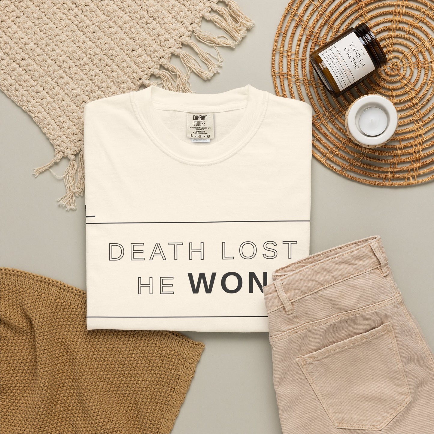 Death Lost, He Won Tee